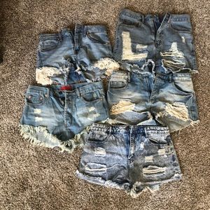 Jean shorts
